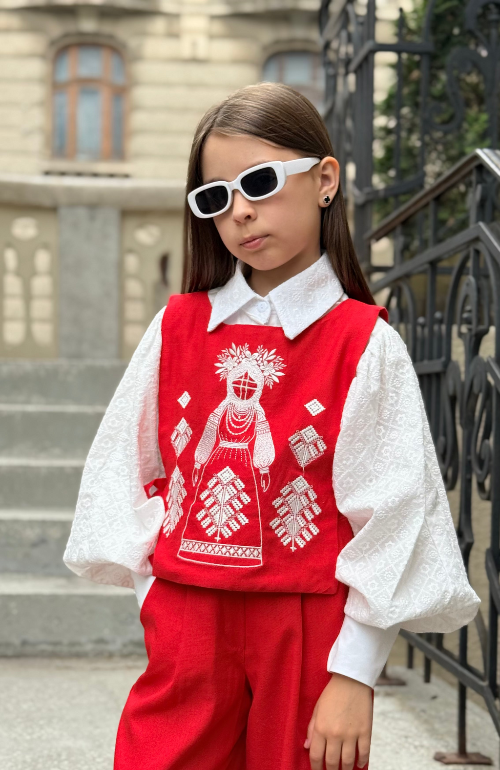 Костюм червоний Мотанка