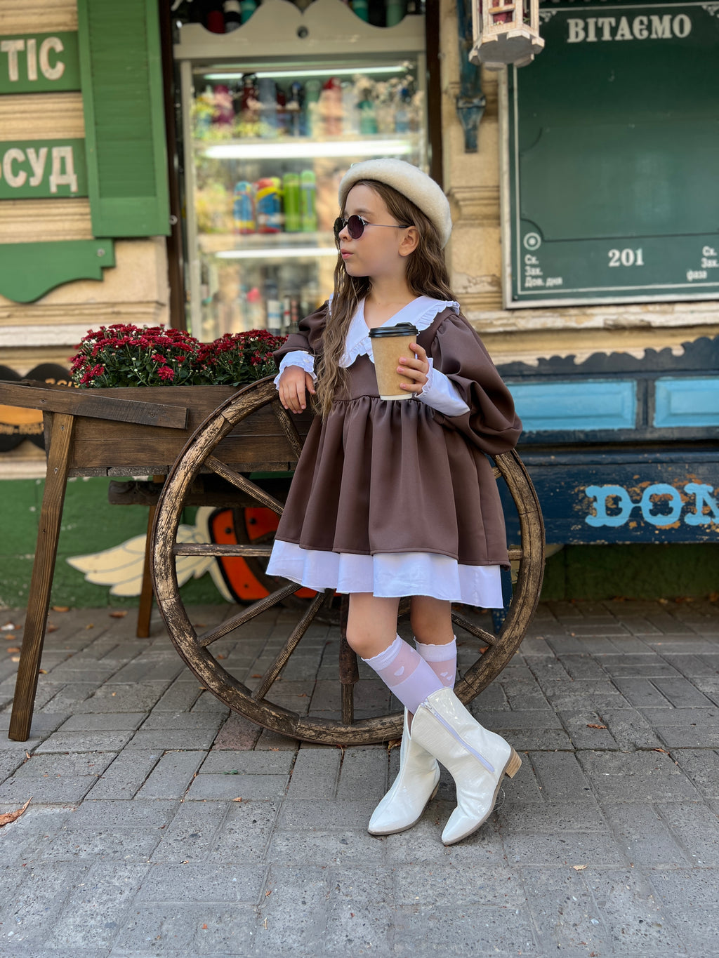 Сукня коричнева MIRT Анна